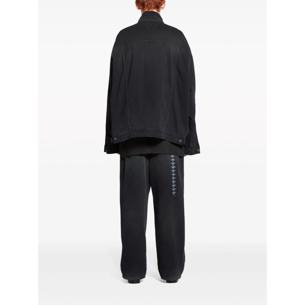 'Size Sticker' Jeansjacke für Herren