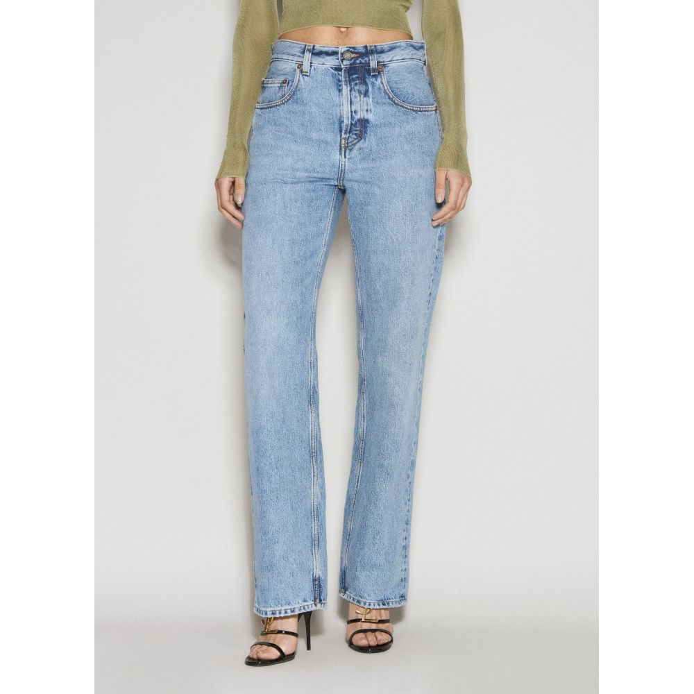 'Washed' Jeans für Damen