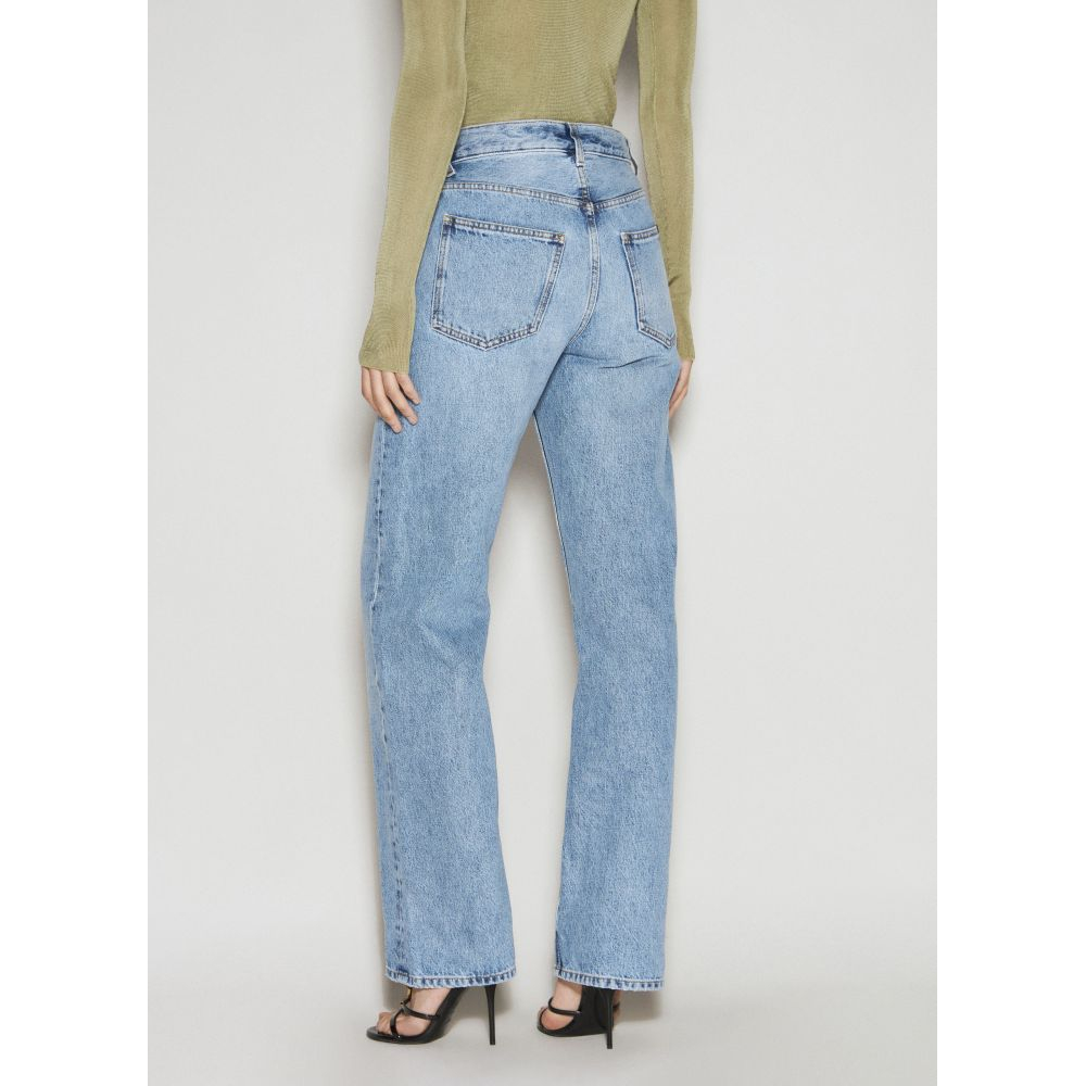 'Washed' Jeans für Damen