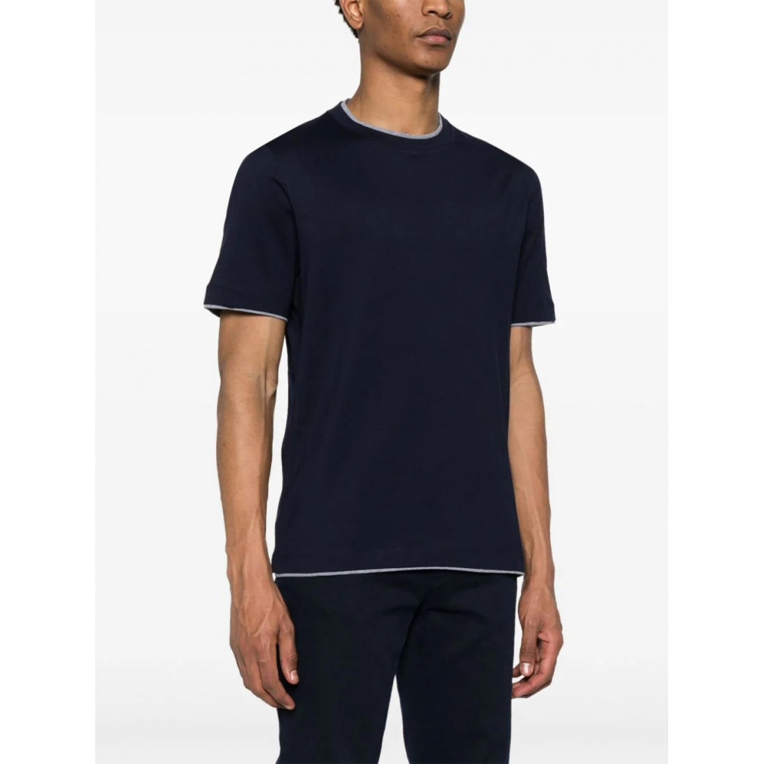 T-shirt 'Layered-Effect' pour Hommes