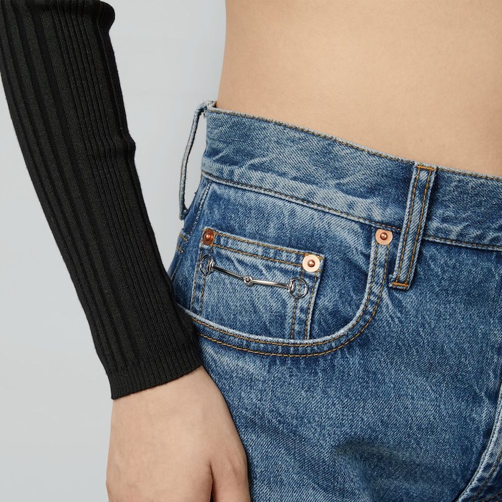 Women's 'Horsebit' Jeans