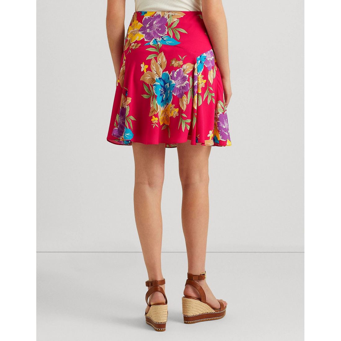 Women's 'Floral Georgette' Skirt