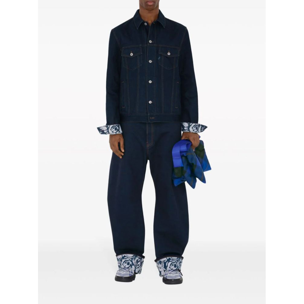 Jeans 'Logo-Patch' pour Hommes