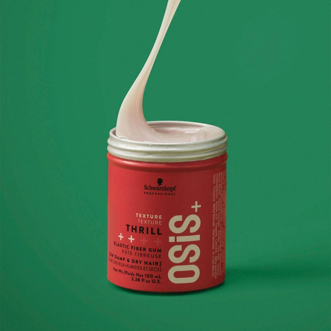 Gel pour cheveux 'OSiS+ Thrill Elastic Fiber Gum' - 100 ml