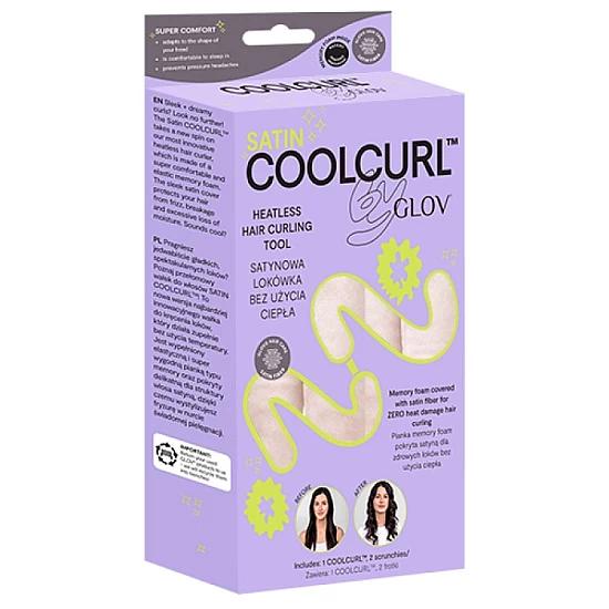 Coolcurl™ Kit Boucles Sans Chaleur 1 Tige À Boucler Satin Et 2 Chouchous
