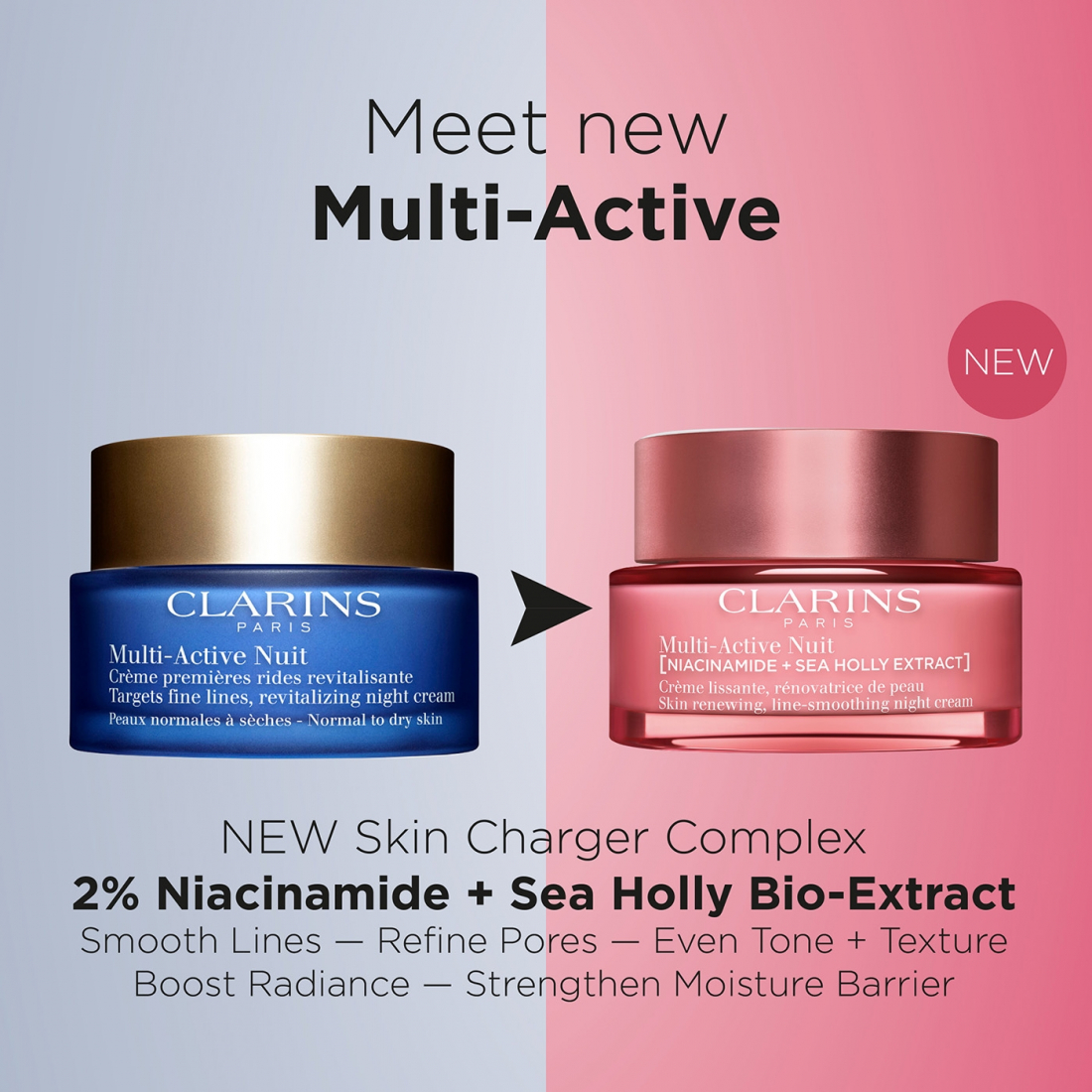 Crème de nuit 'Multi-Active Nuit' - Tous types de peau 50 ml