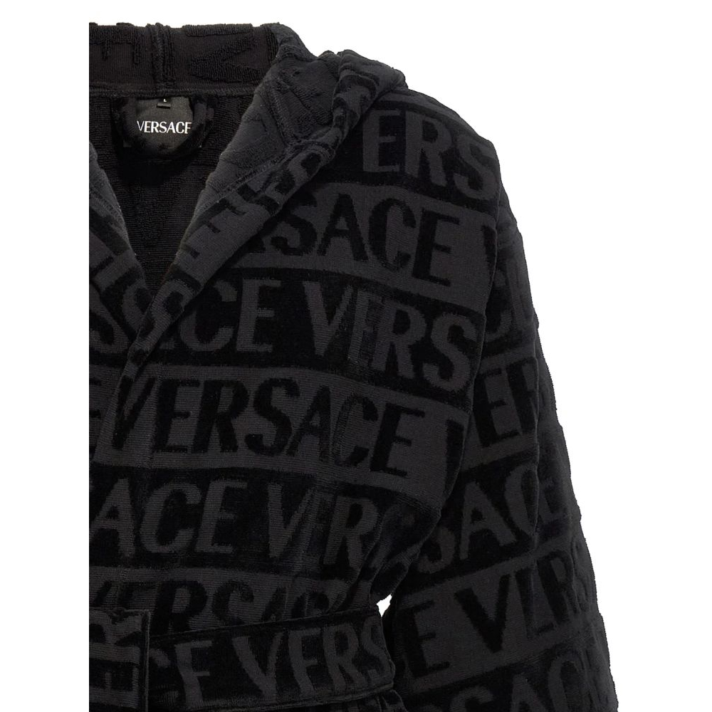 Peignoir 'Allover Logo'