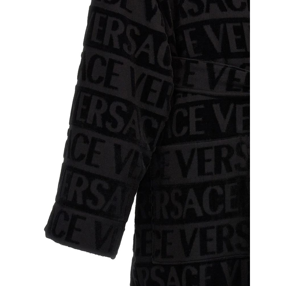 Peignoir 'Allover Logo'