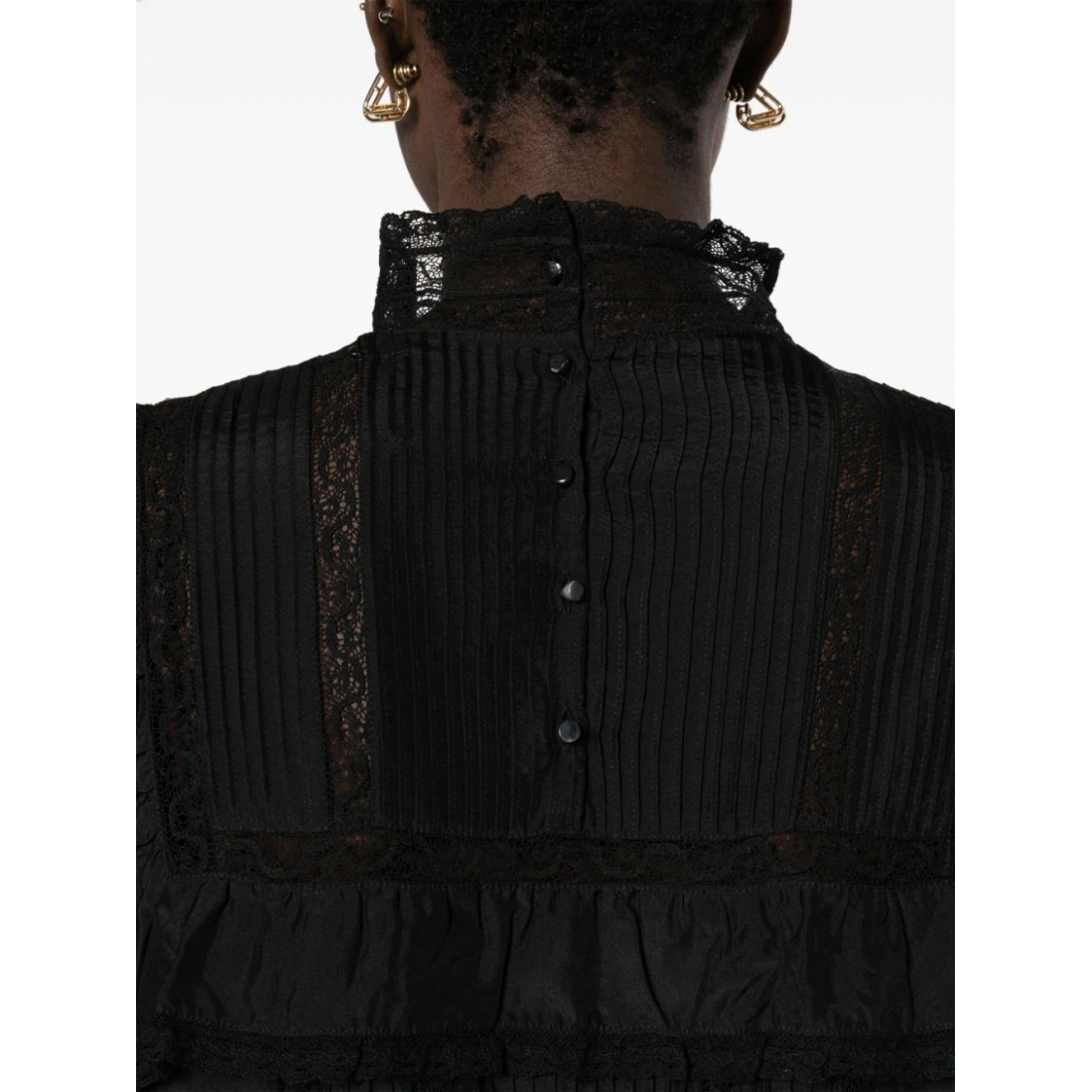 Robe mini 'Pintuck' pour Femmes