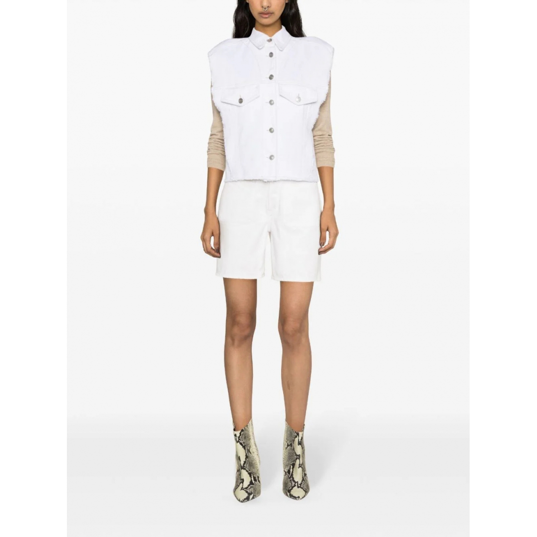 Gilet 'Tyra Denim' pour Femmes