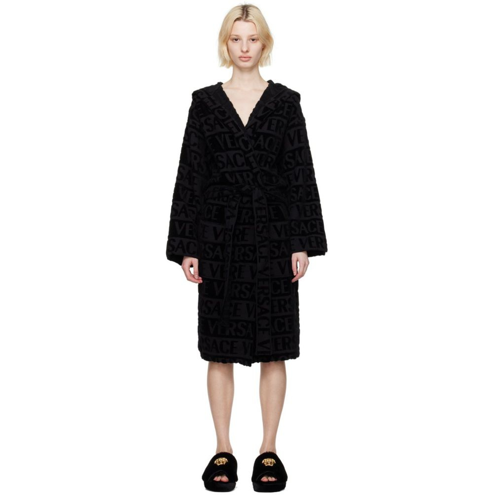 Peignoir 'Allover Logo'