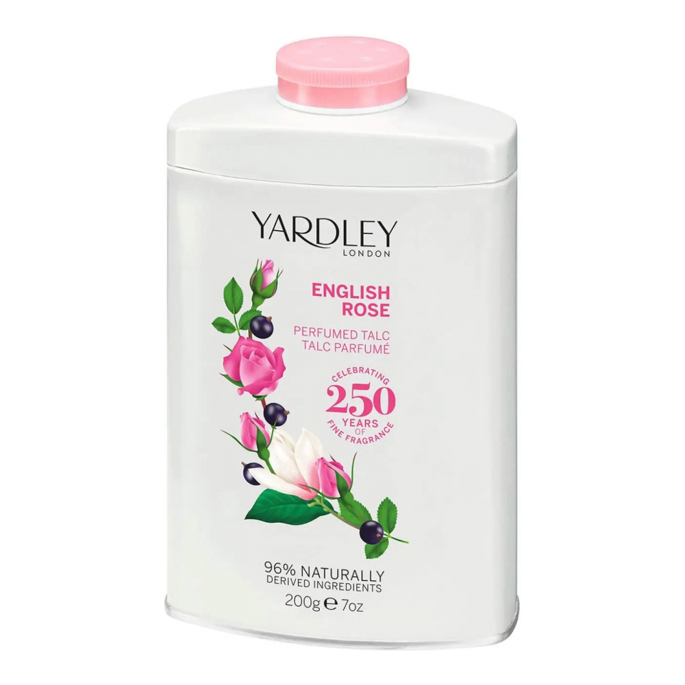 'English Rose' Perfumed Talc - 200 g