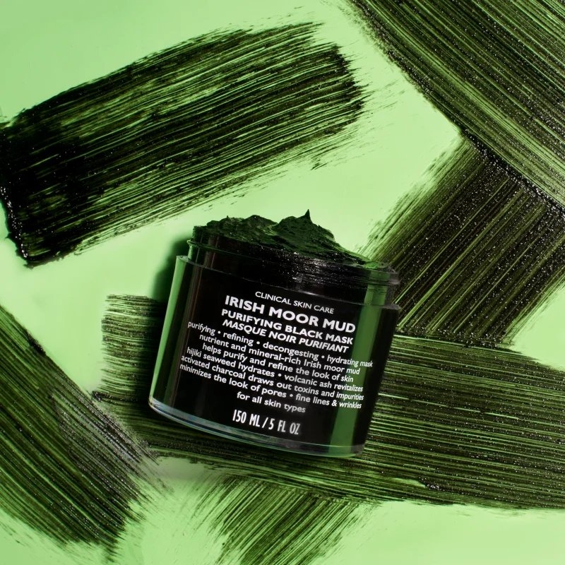 Masque Détoxifiant 'Irish Moor Mud Purifying Black' - 150 ml