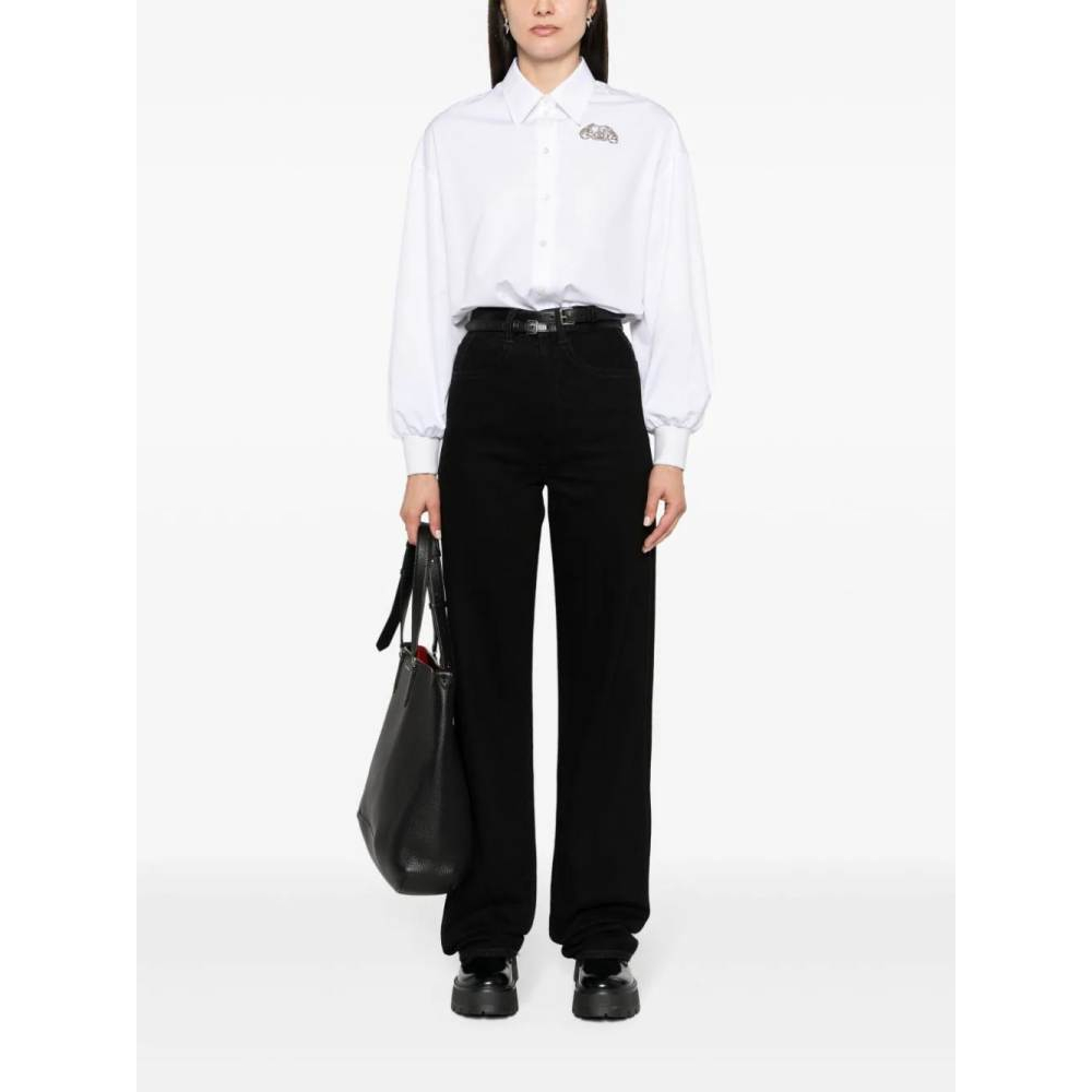 'Crystal-Embellished' Hemd für Damen