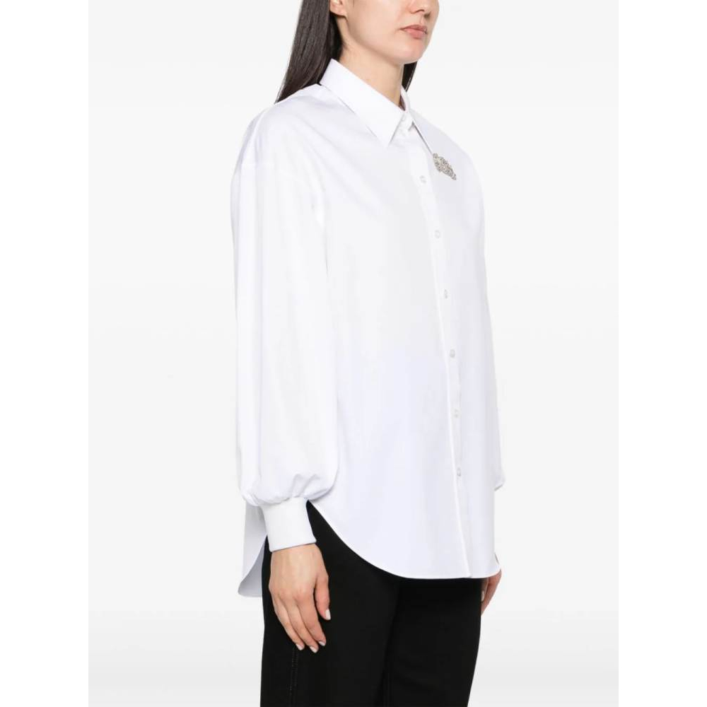 'Crystal-Embellished' Hemd für Damen