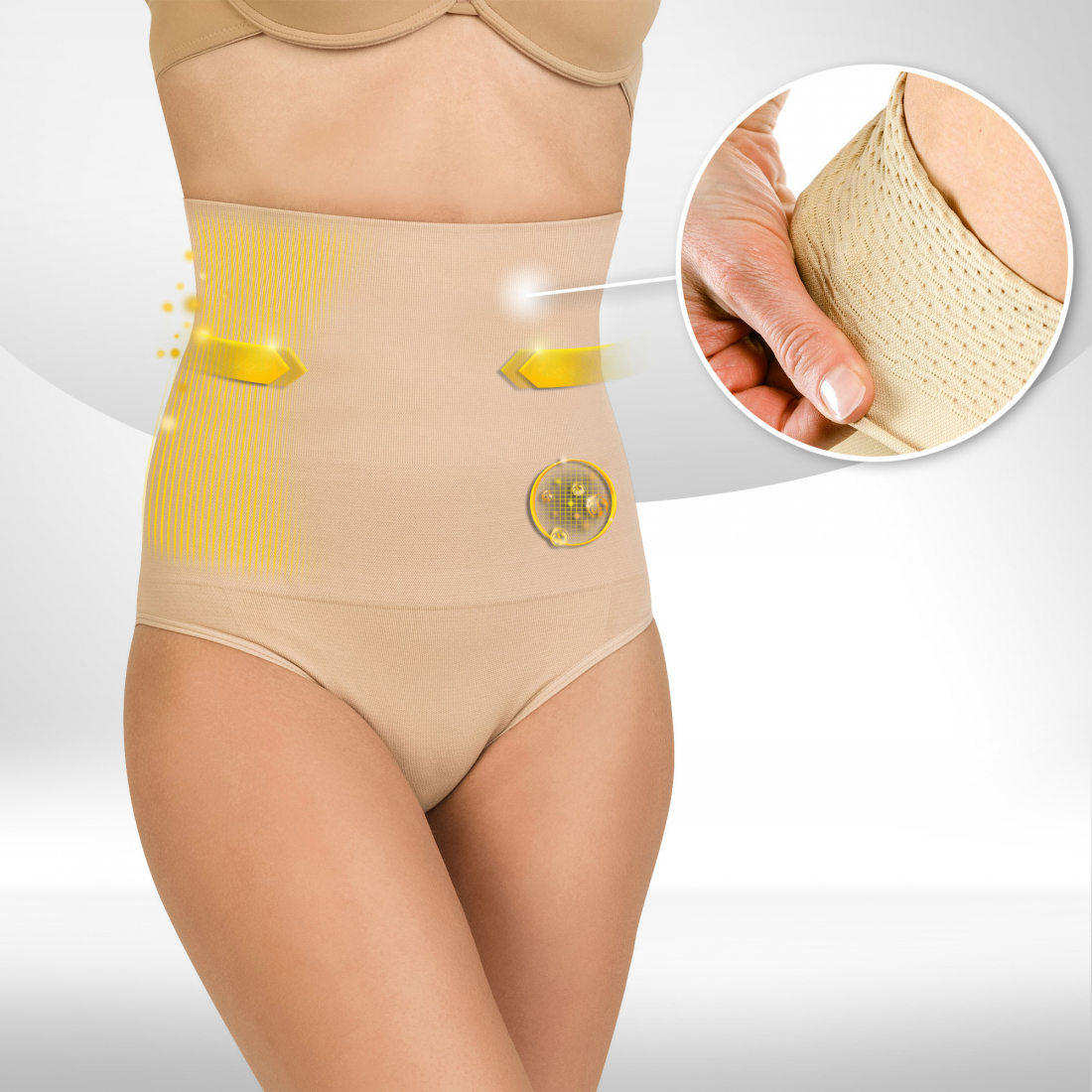 Slip taille haute sculptante pour Femmes