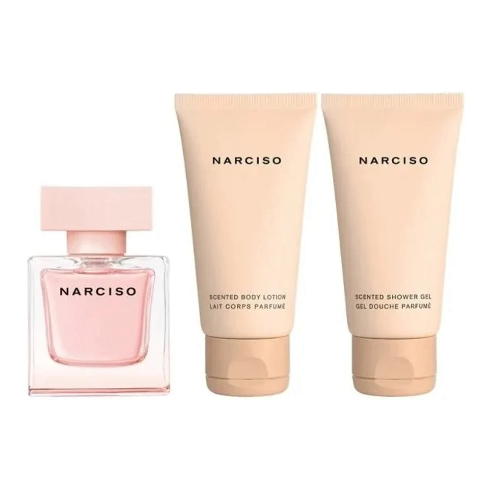 Coffret de parfum 'Cristal' - 3 Pièces