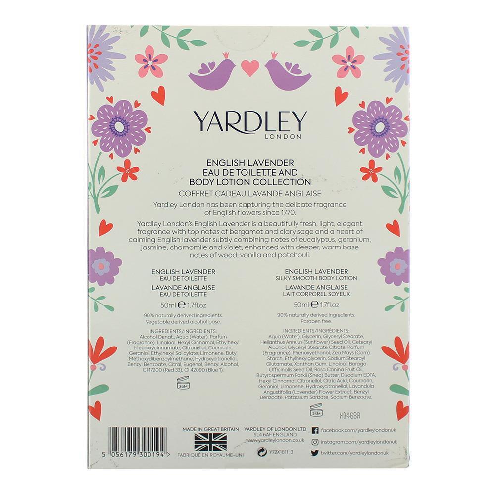 'English Lavender Collection' Coffret de parfum - 2 Pièces