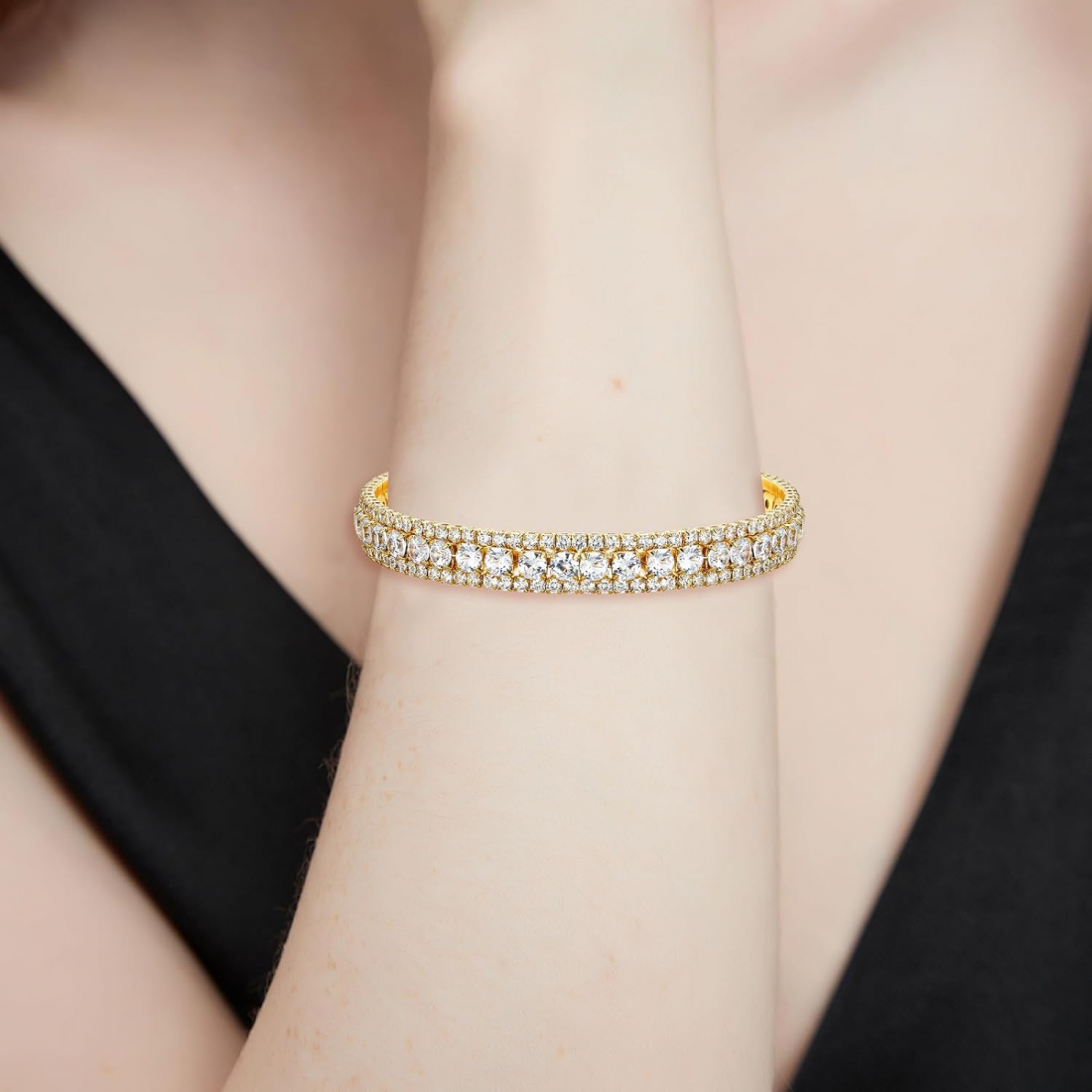 'Multi Radiant Cuff' Armreifen für Damen