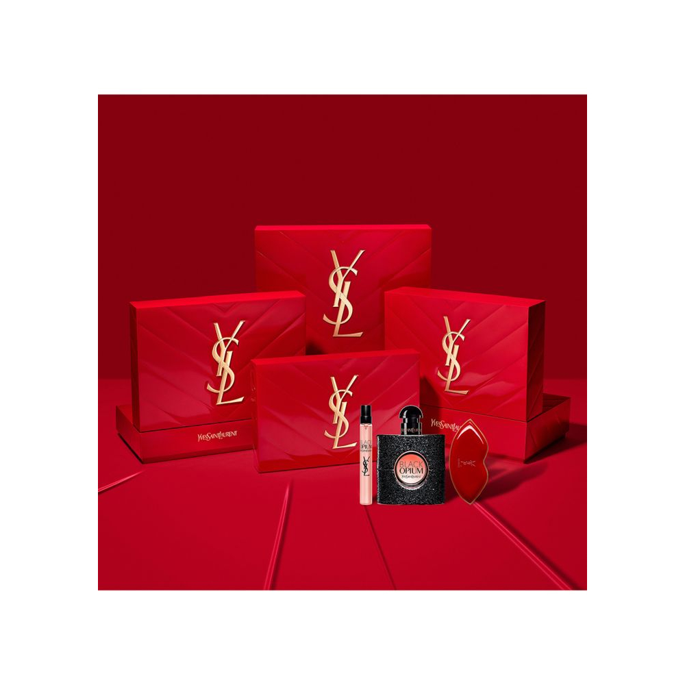 Coffret de parfum 'Black Opium Valentine's Collection' - 3 Pièces
