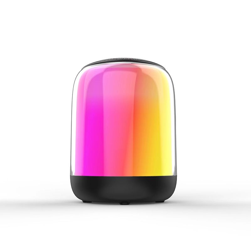 5-Watt-Bluetooth-Lautsprecher mit Dual-Pairing, kraftvollem Bass, Stereoklang und blinkender LED-Beleuchtung