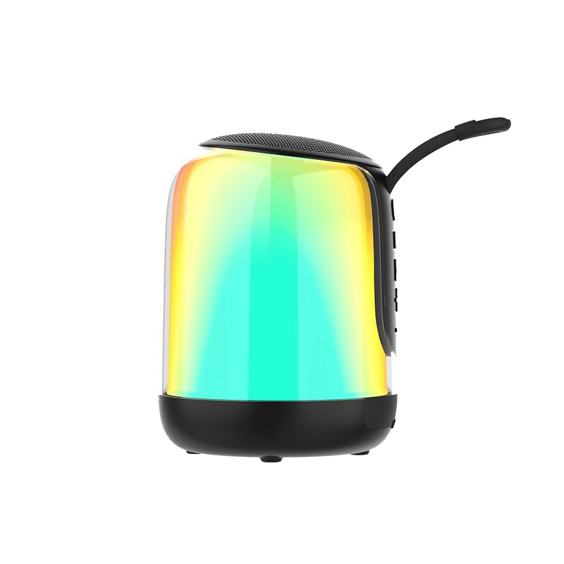 5-Watt-Bluetooth-Lautsprecher mit Dual-Pairing, kraftvollem Bass, Stereoklang und blinkender LED-Beleuchtung