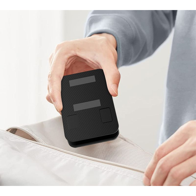 360° Rotating Universal Mobile Phone Stand, Foldable and Portable - Black