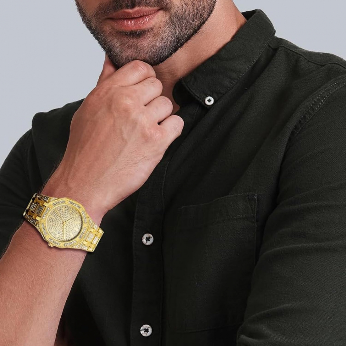 Men's 'Geometric Shape' Watch