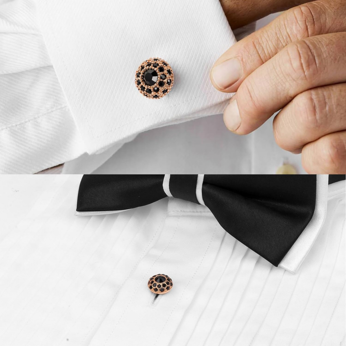 Boutons de manchette 'Embelisshed' pour Hommes