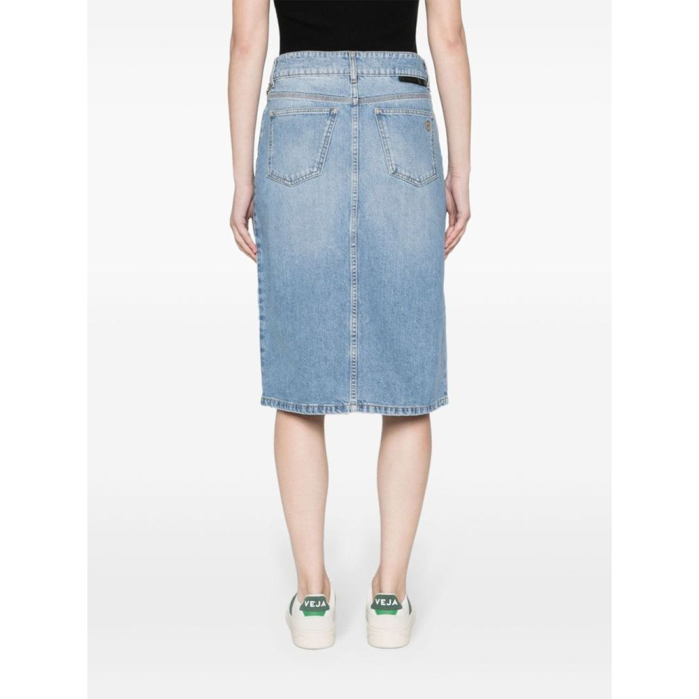 Jupe en Jean 'Iconic Falabella Chain-Link' pour Femmes