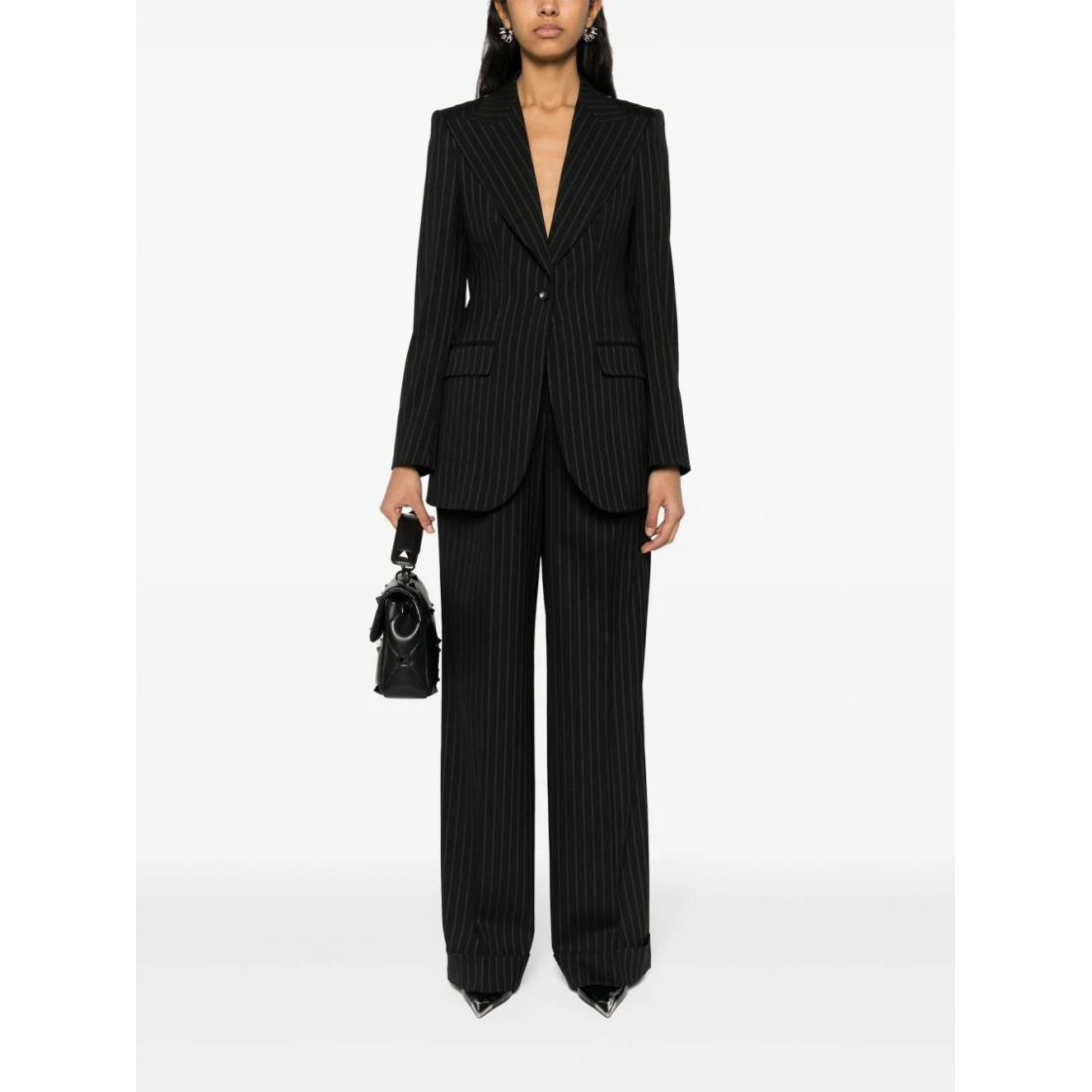 'Pinstriped' Klassischer Blazer für Damen