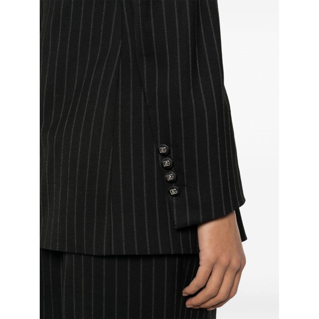 'Pinstriped' Klassischer Blazer für Damen