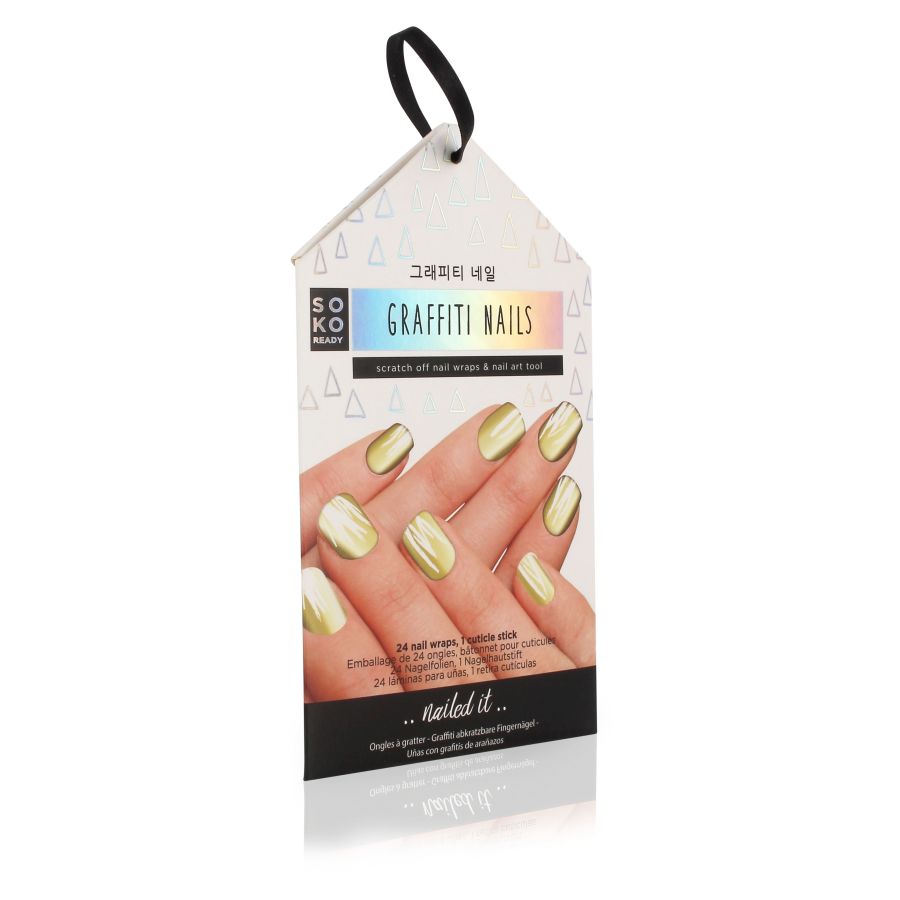 'Ready Graffiti' Autocollants à ongles