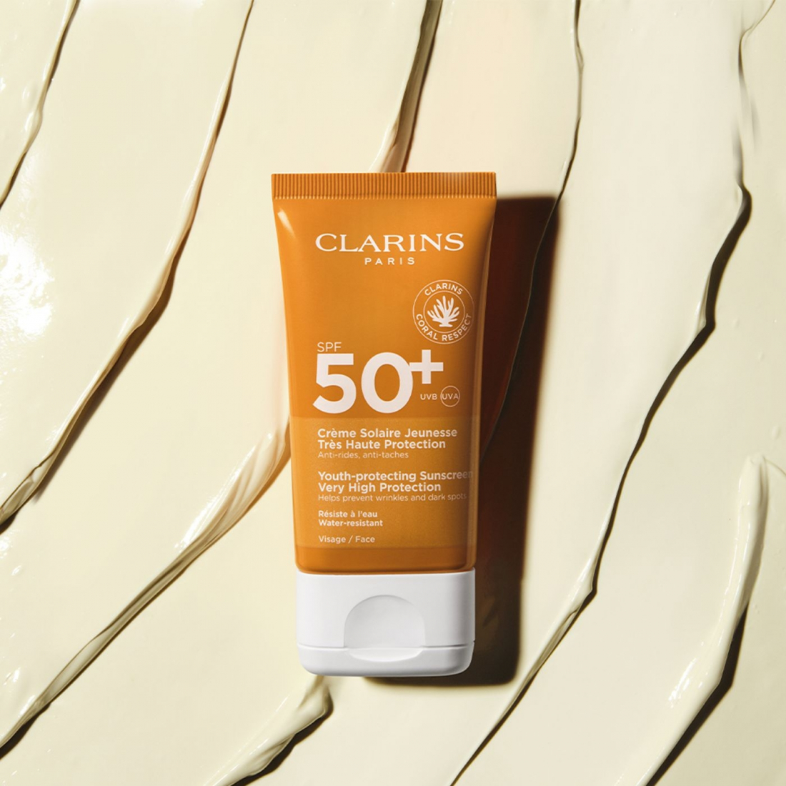 Crème solaire pour le visage 'Solar Jeunesse Très Haute Protection SPF50+' - 50 ml
