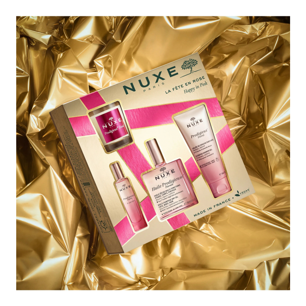 Coffret de parfum 'La Fête En Rose Prodigieuse® Florale' - 4 Pièces