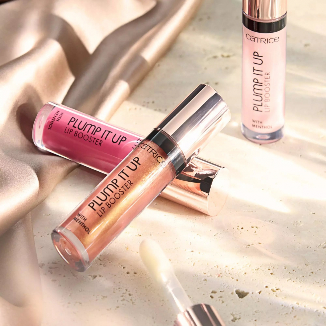 Gloss 'Plump It Up Lip Booster' - 050 Good Vibrations 3.5 ml