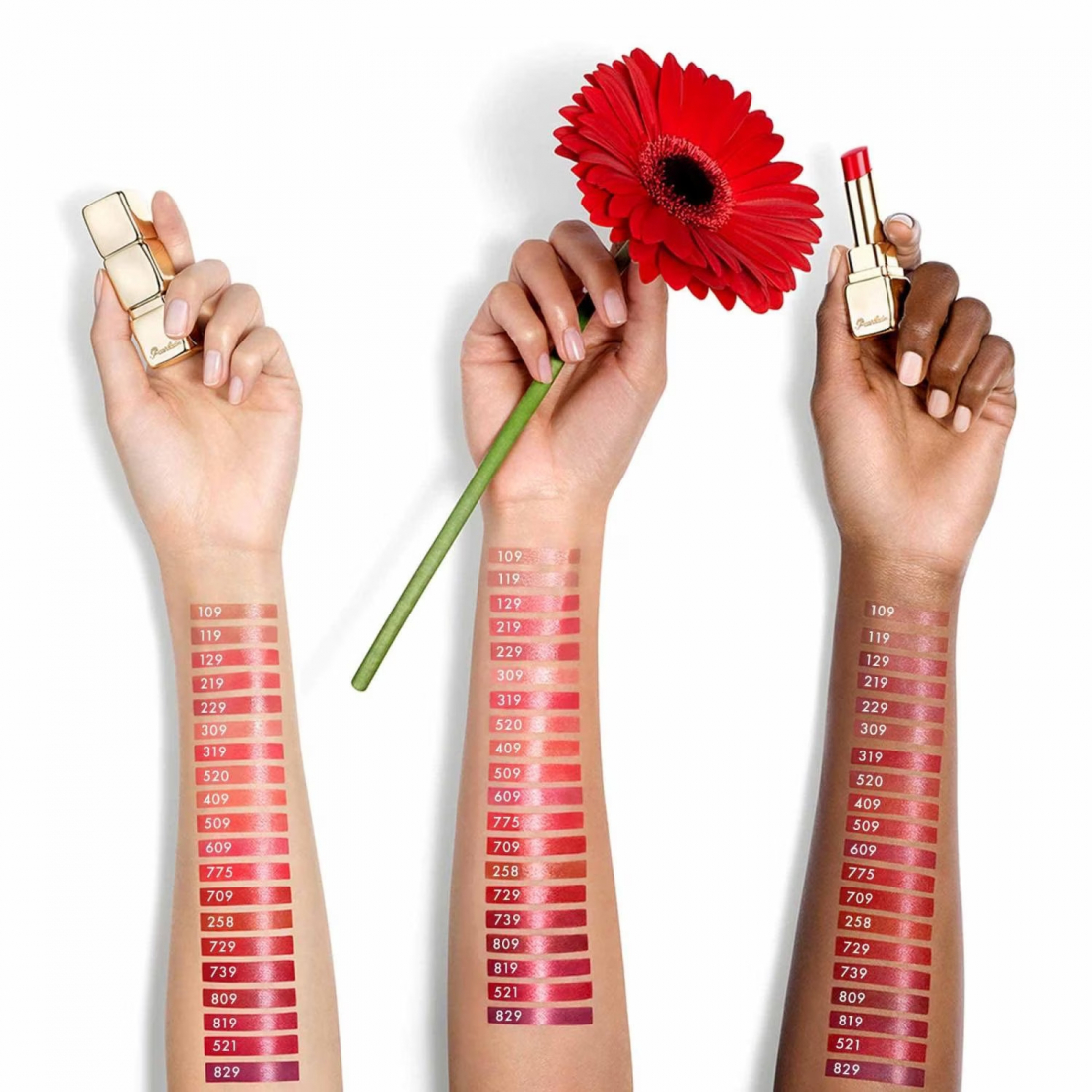 'Kiss Kiss Shine Bloom' Lip Colour Balm - 119 Floral Nude 3.2 g