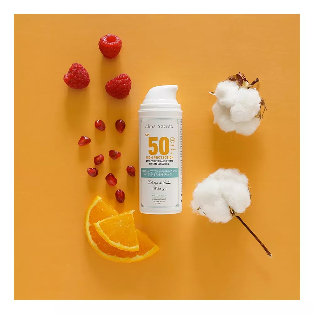 'High Protection SPF50' Face Sunscreen - 50 ml