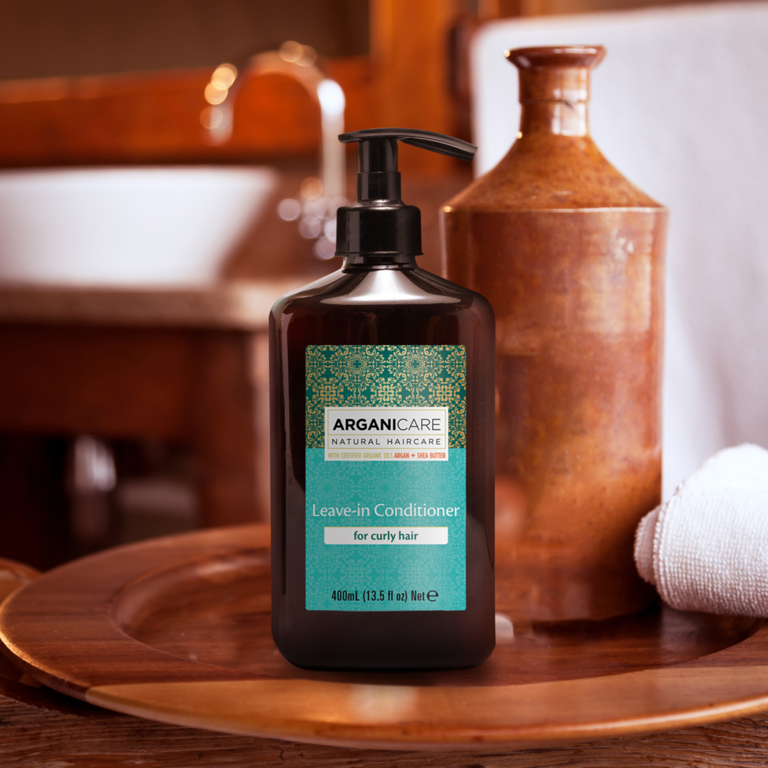 'Soin Hydratant Protecteur Sans-Rinçage' - Cheveux bouclés 400 ml