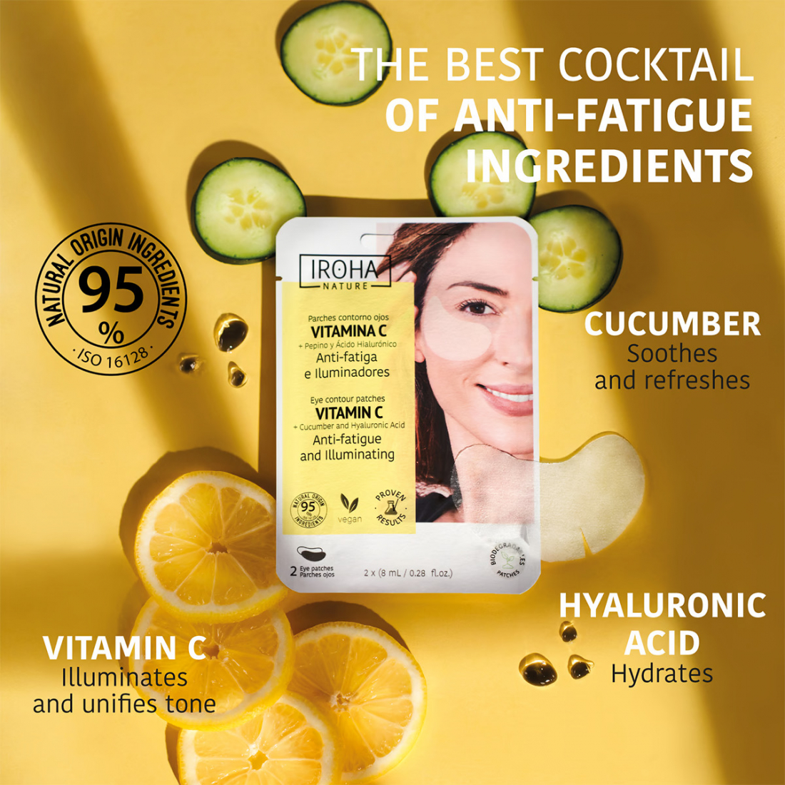 'Vitamin C' Eye Contour Patches - 2 Pieces