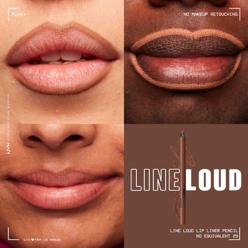 Crayon à lèvres 'Line Loud Vegan Longwear' - 29 No Equivalent 1.2 g