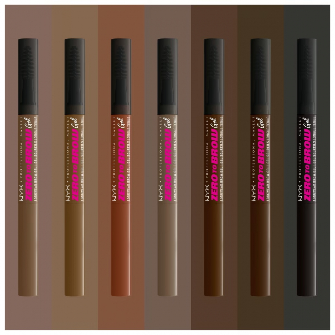 'Zero To Brow Longwear' Eyebrow Gel - 03 Taupe 2 ml