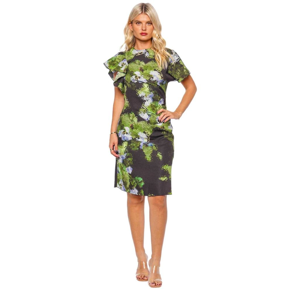 Robe Midi 'Floral' pour Femmes