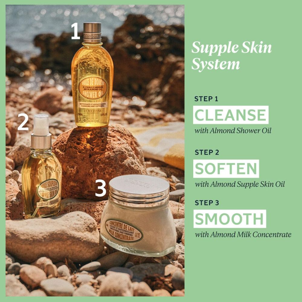 'Almond Supple Skin' Body Oil - 100 ml