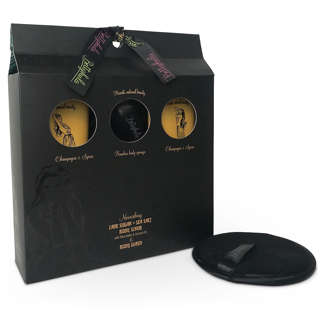 'Champagne & Spice' Shower Set - 3 Pieces