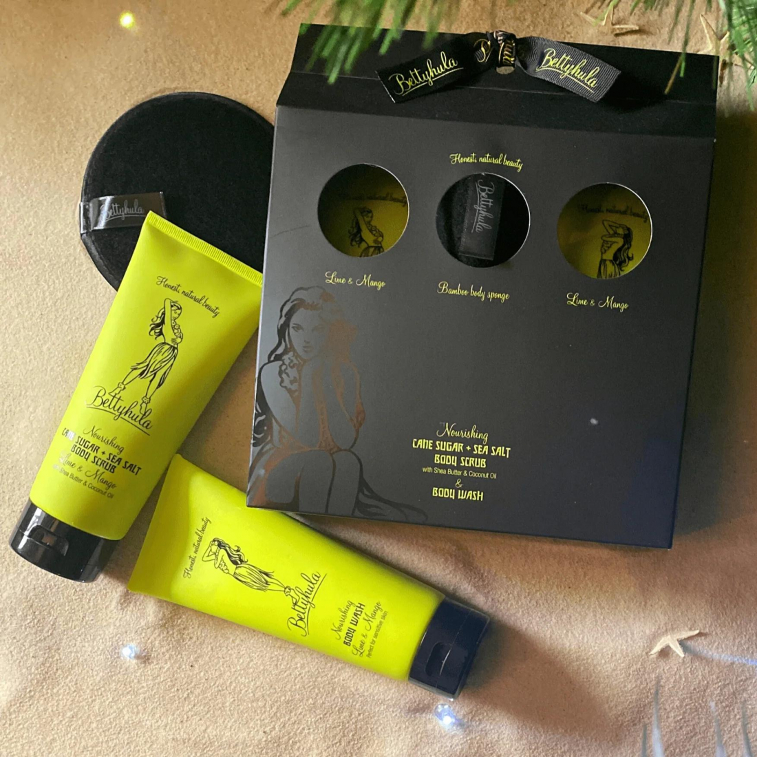'Lime & Mango' Shower Set - 3 Pieces