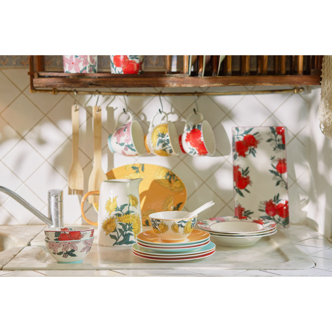 'Alice' Bowl, Spoon - 12 cm - 2 Pieces