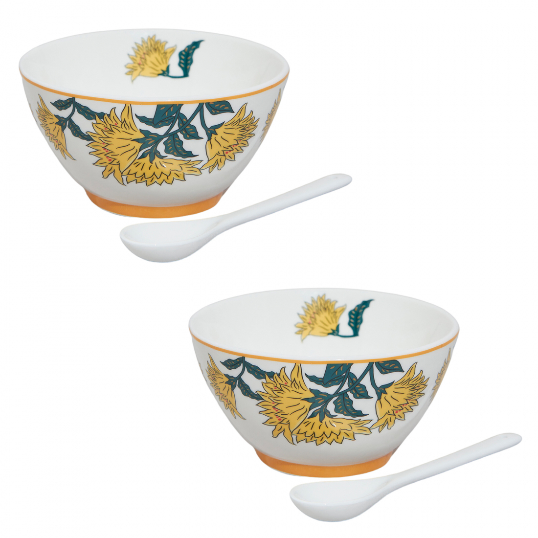 'Alice' Bowl, Spoon - 12 cm - 2 Pieces
