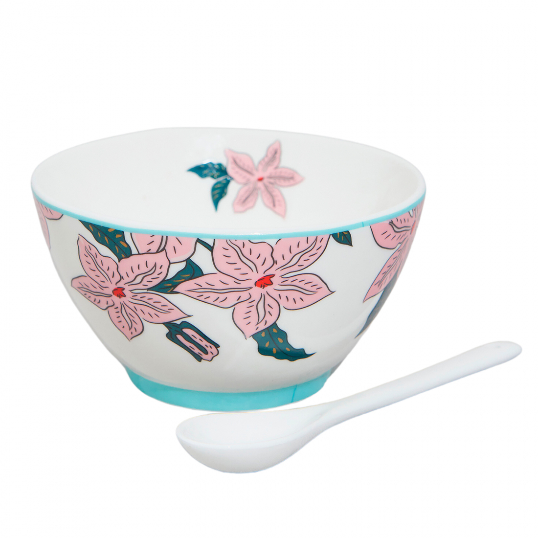 'Alice' Bowl, Spoon - 12 cm - 2 Pieces