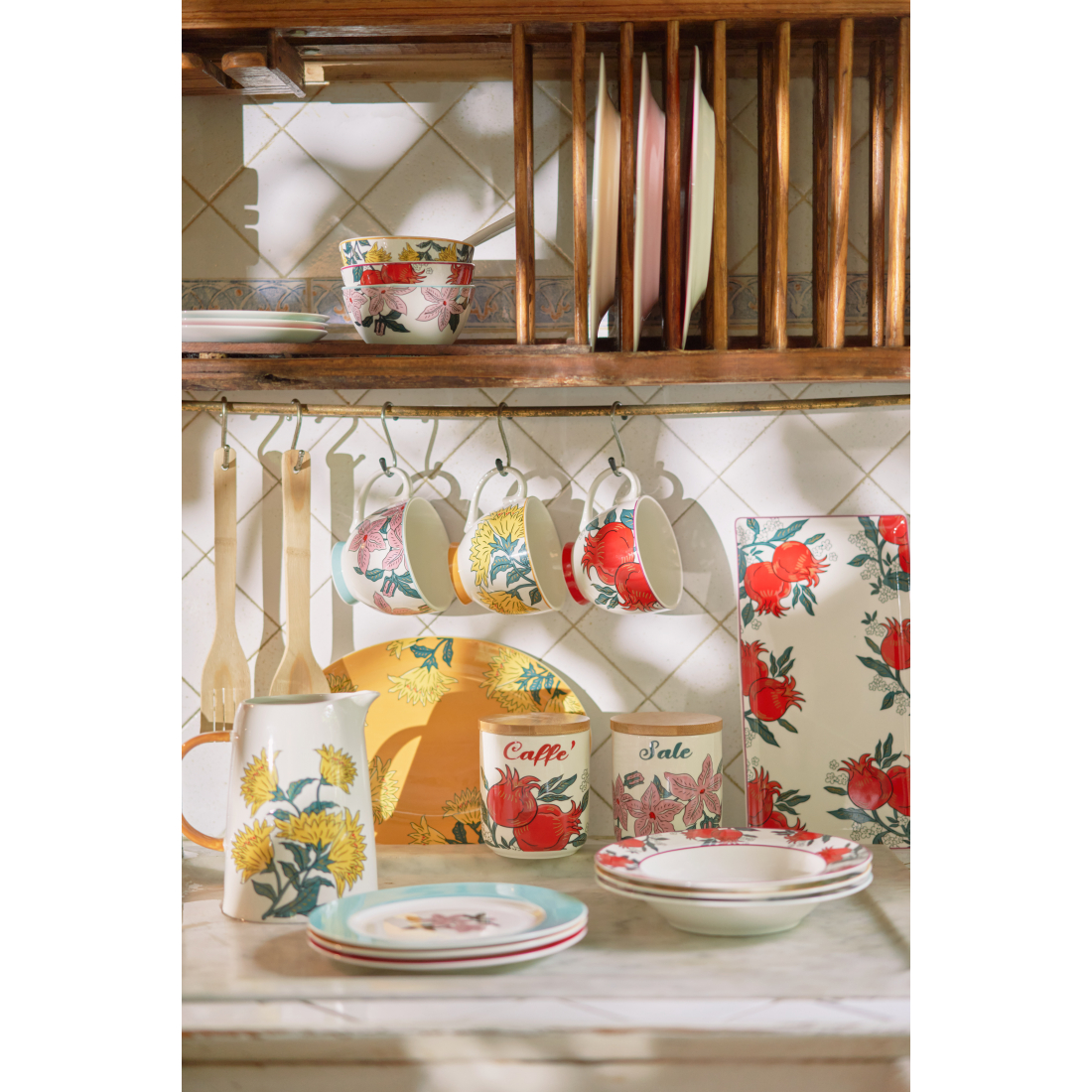 'Alice' Bowl, Spoon - 12 cm - 2 Pieces